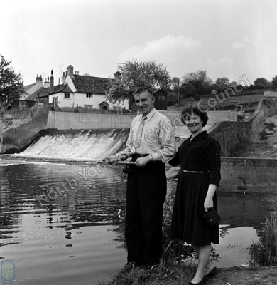 Mr & Mrs McKernan, Fishing, River Leven
